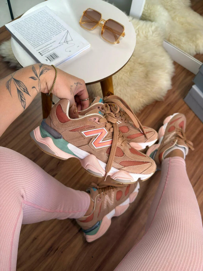 New 9060 Unisex - Marrón/Rosa (Lanzamiento)