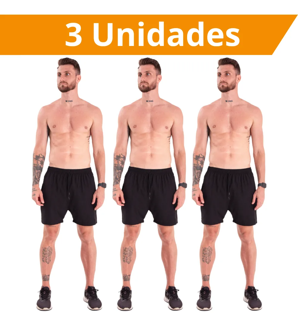 Pack 4 Shorts Deportivos Térmicos Hombre 2 en 1 con Compresión (Paga 2 y Llévate 3)