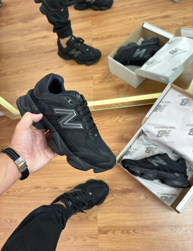 New 9060 Unisex - Negro/Gris (Lanzamiento)