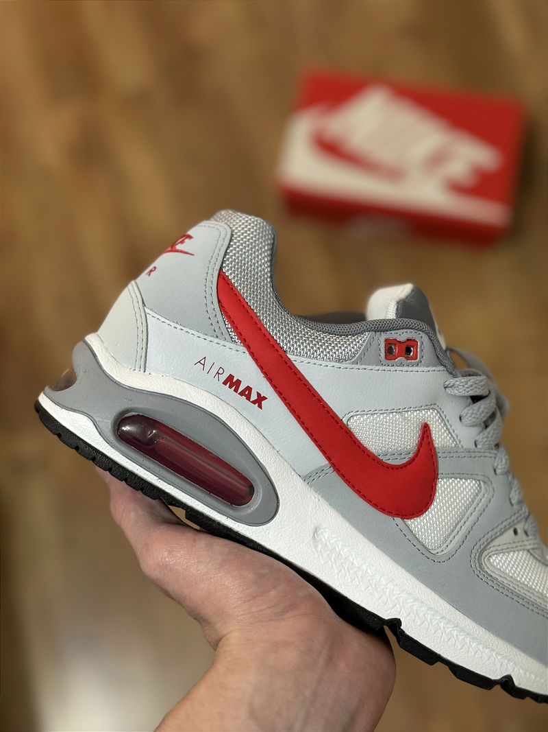 NK Air Max Command Unisex (Gris/Rojo)