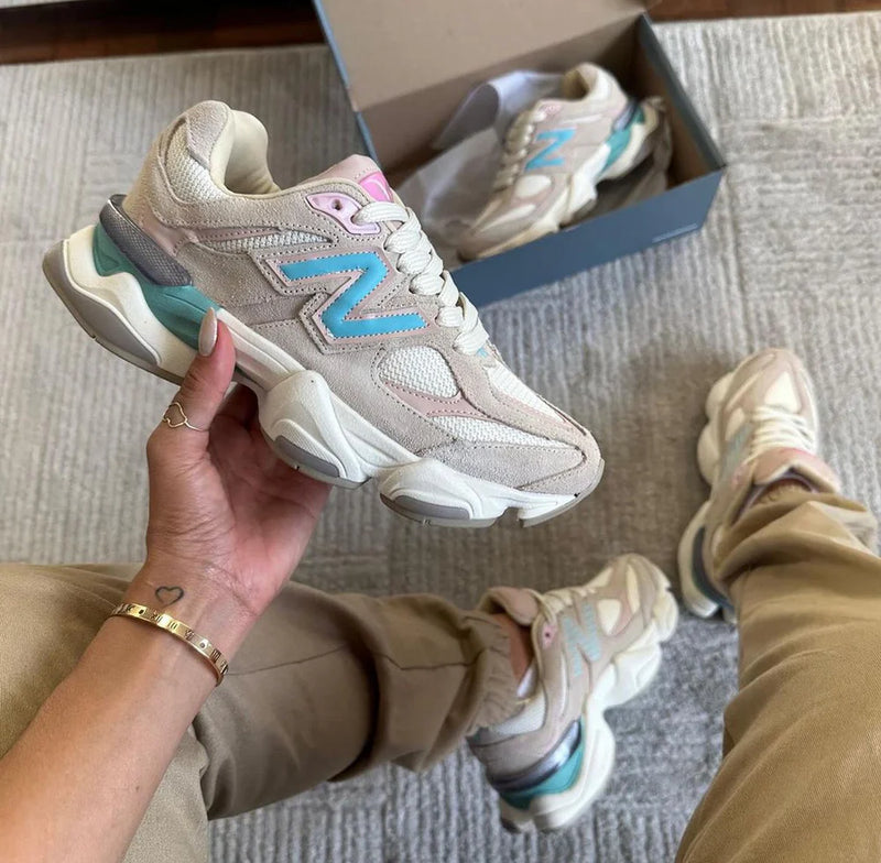 New 9060 Unisex - Rosa/Azul/Beige (Lanzamiento)